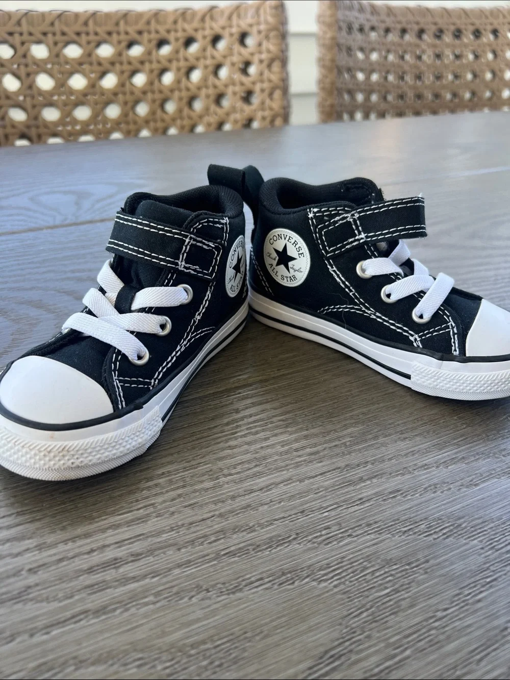 Converse High Tops, Boys Shoes, Sizes 5 and 7